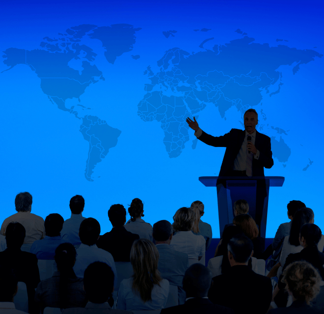 Global Speaker Bureau audience